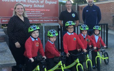 New Partnership Delivers ‘Learn to Cycle’ Boost for 1000 Lincolnshire Primary School Pupils