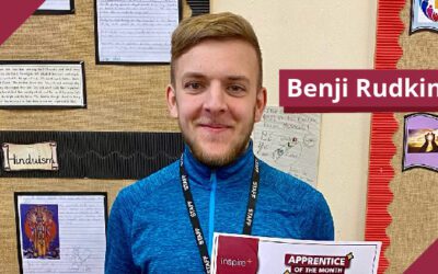 Benji Rudkin – Apprentice of the Month – February 2024