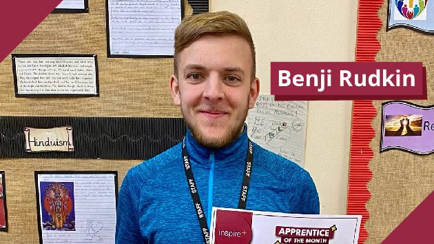 Benji Rudkin – Apprentice of the Month – February 2024