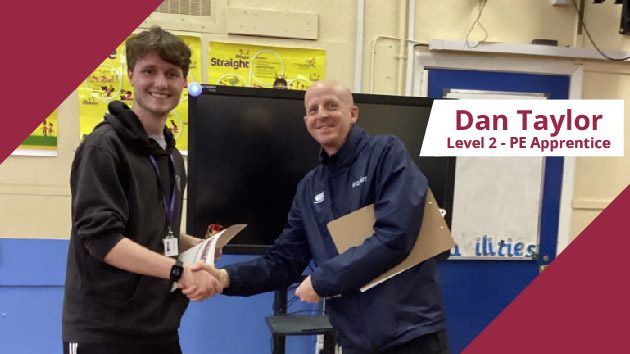Dan Taylor – Apprentice of the Month – January 2024