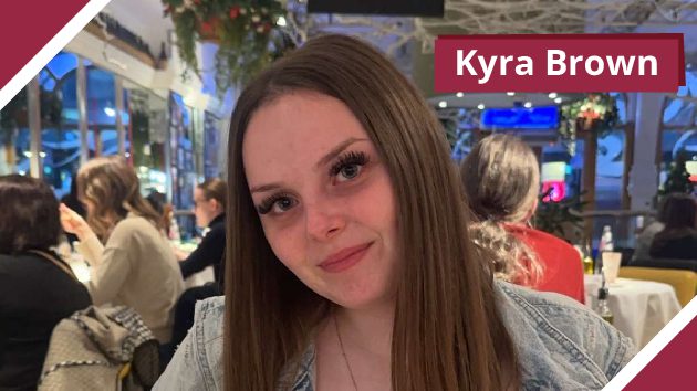 Kyra Brown – Apprentice of the Month – May 2024