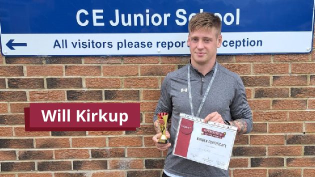 Will Kirkup – Apprentice of the Month – July 2024